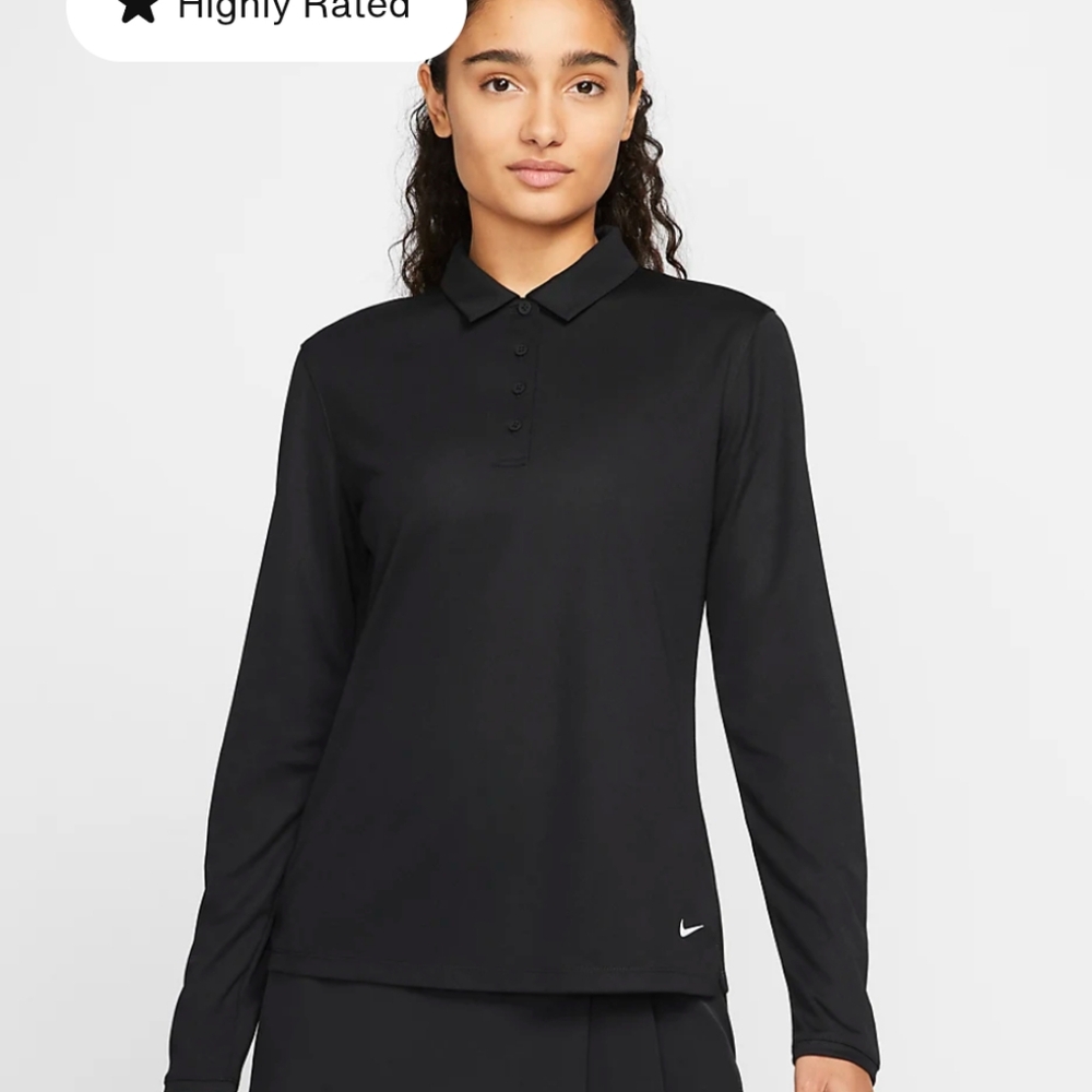 Nike Dri-FIT Victory Long-Sleeve Golf Polo